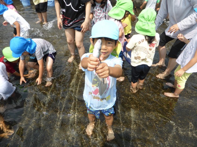マス釣り
