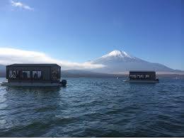 ワカサギ釣り　ドーム船